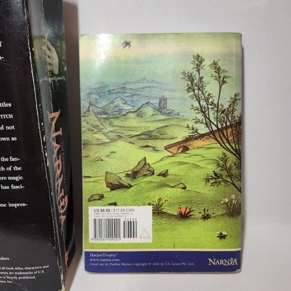 C.S. LEWIS BOOK BUNDLE THE LION WITCH WARDROBE CHRONICLES of NARNIA BOOKS Comes - Picture 6 of 8
